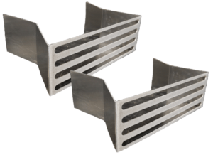 Warming Trends Fire Pit Vent Kit (2) 11.38 x 4-Inch Vents, 18-Inch per vent - VENTBW