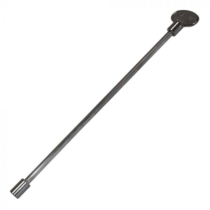 Warming Trends Polished Chrome 12-Inch Valve Key - KEY12