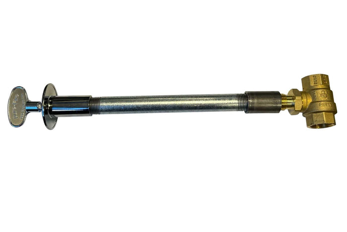 Warming Trends Threaded Metal 8-Inch Key Valve Extension KVE8