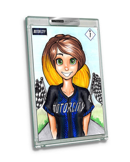 WinS® Detroit Tigers City Connect - Konni Mackenzie Art Slab