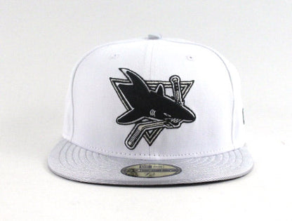 Worcester Sharks New Era 59FIFTY Fitted Hat (AIR JORDAN RETRO 5 METALLIC)