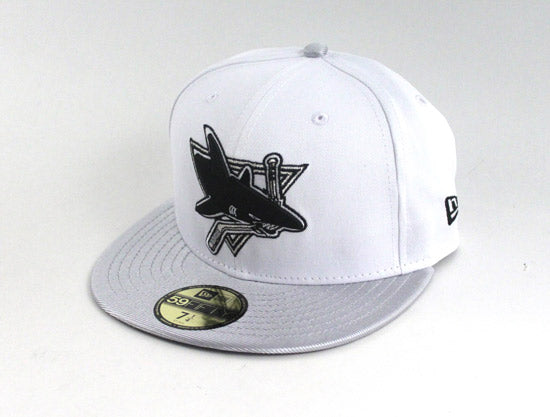 Worcester Sharks New Era 59FIFTY Fitted Hat (AIR JORDAN RETRO 5 METALLIC)