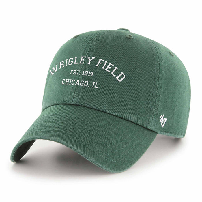 Wrigley Field Michigan State 47 Brand Clean Up Adjustable Cap