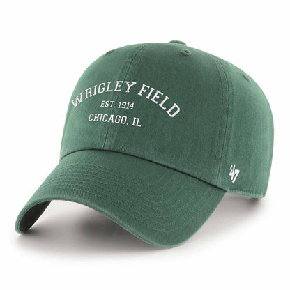 Wrigley Field Michigan State 47 Brand Clean Up Adjustable Cap