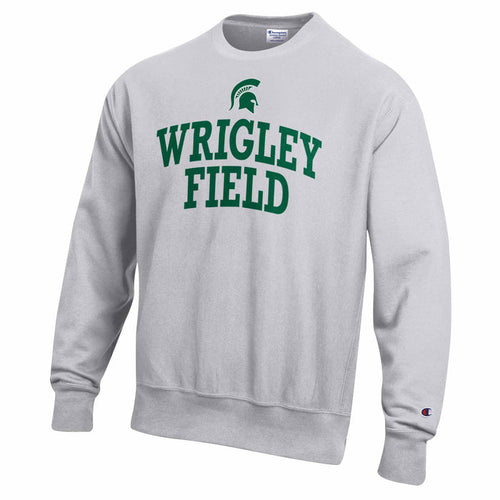Wrigley Field Michigan State Champion Reverse Weave Crewneck Sweatshirt
