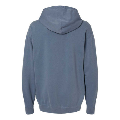 Wrigleyville Neighborhood Chicago Stars Blue Jean Lightweight Hooded Sweatshirt