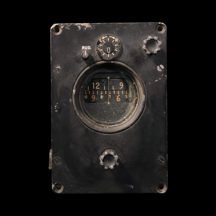WWII Aircraft Instrument, Mark IV Autopilot Directional Gyro - 1940s - World War II