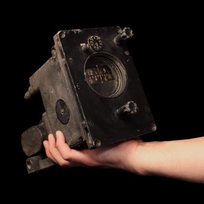 WWII Aircraft Instrument, Mark IV Autopilot Directional Gyro - 1940s - World War II