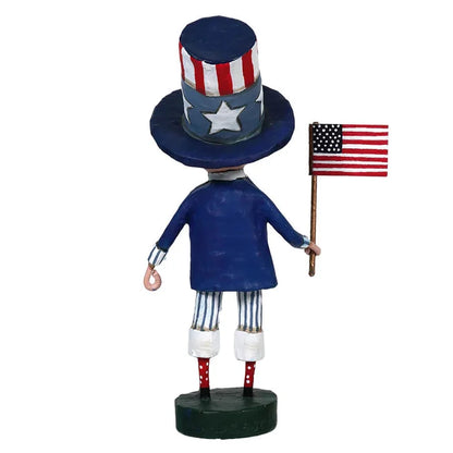 Yankee Doodle Boy Figurine by Lori Mitchell