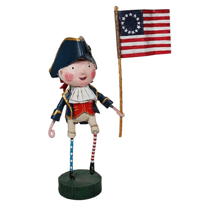 Young Washington Figurine by Lori Mitchell