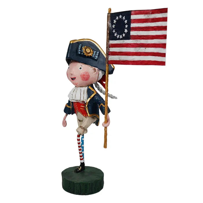 Young Washington Figurine by Lori Mitchell